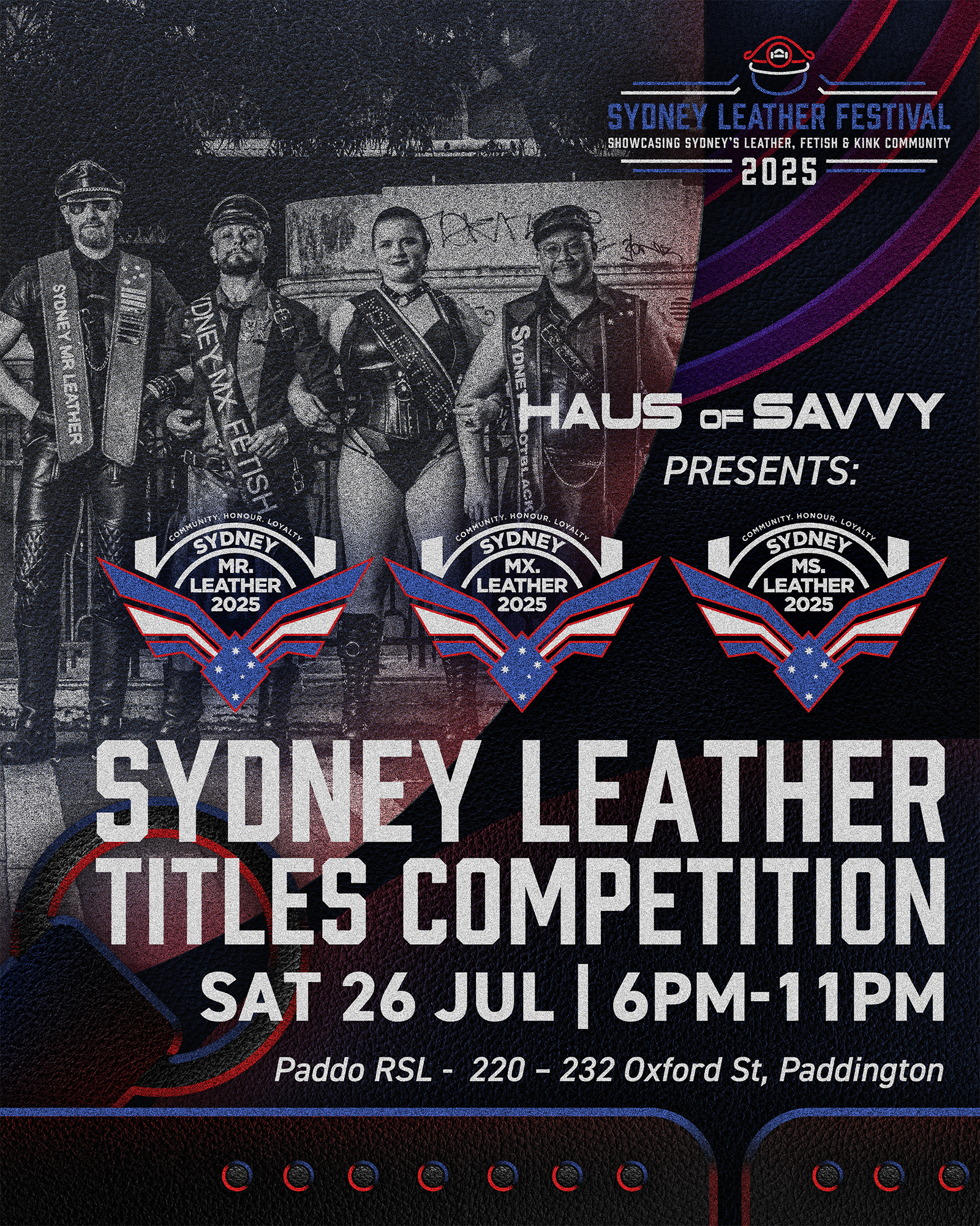 SYDNEY LEATHER TITLE COMPETITION